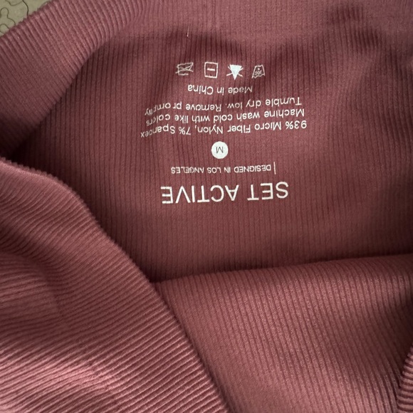 SET Active Berry Top with Racerback - Picture 3 of 3